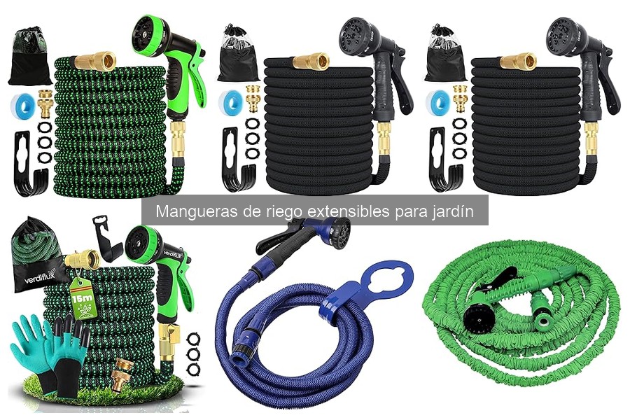 ¿Qué son las mangueras de riego extensibles? Características y usos