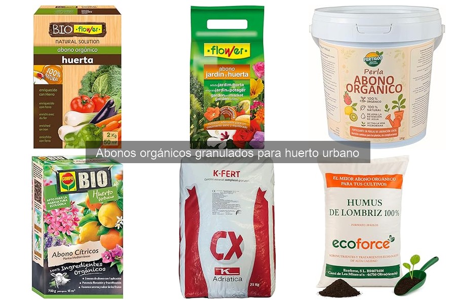 ¿Qué son los abonos orgánicos granulados? Guía para principiantes