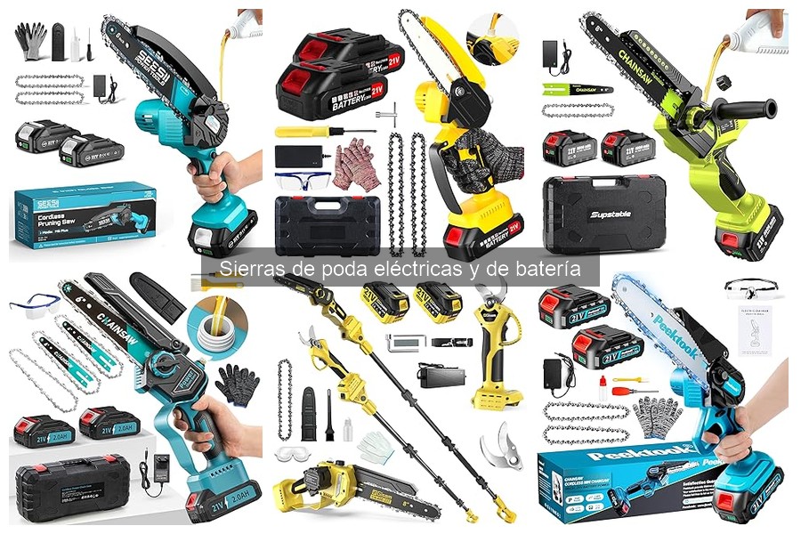 Seguridad en Sierras de Poda Eléctricas: ¿Son Confiables?