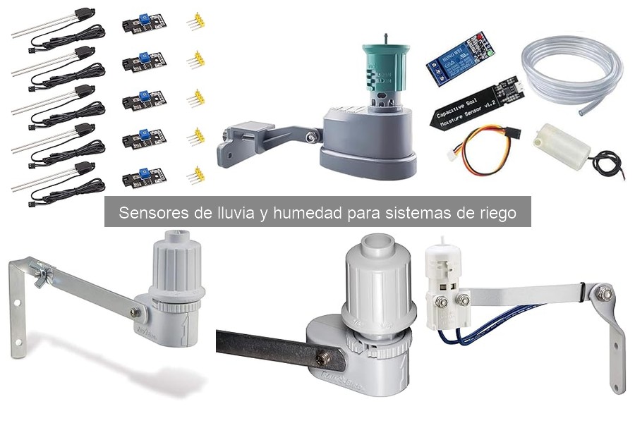Sensores de lluvia y humedad: optimiza tu riego