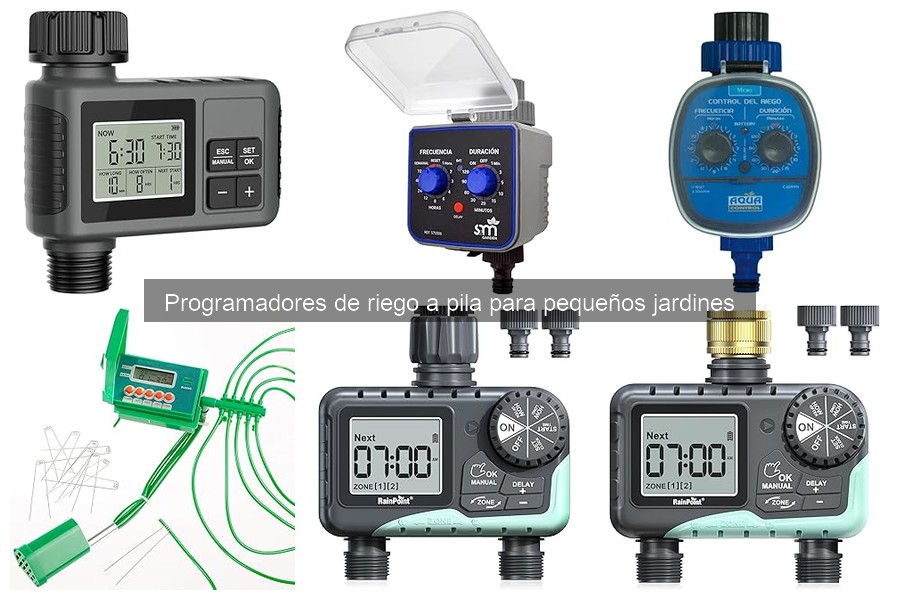 Solucionando Problemas Comunes con Programadores de Riego a Pilas