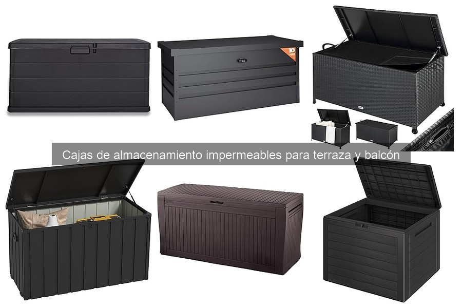 ** ¿Son efectivas las cajas de almacenamiento impermeables?