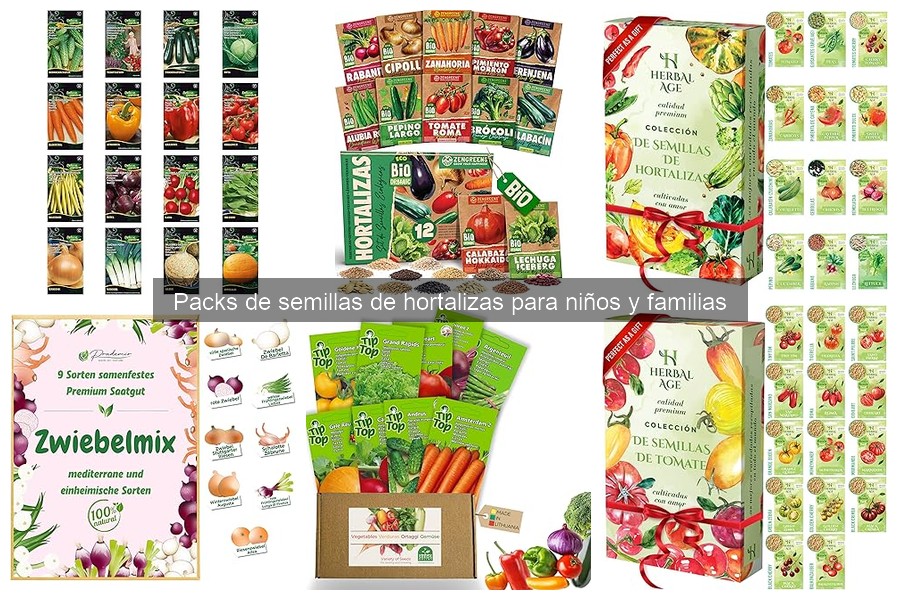 Testimonios de familias con packs de semillas de hortalizas
