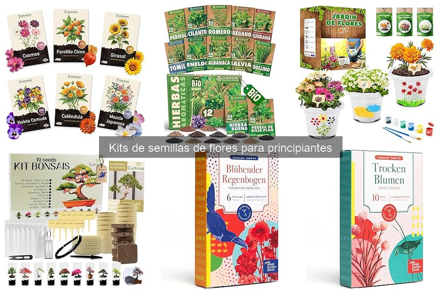 Testimonios sobre Kits de Semillas de Flores para Principiantes