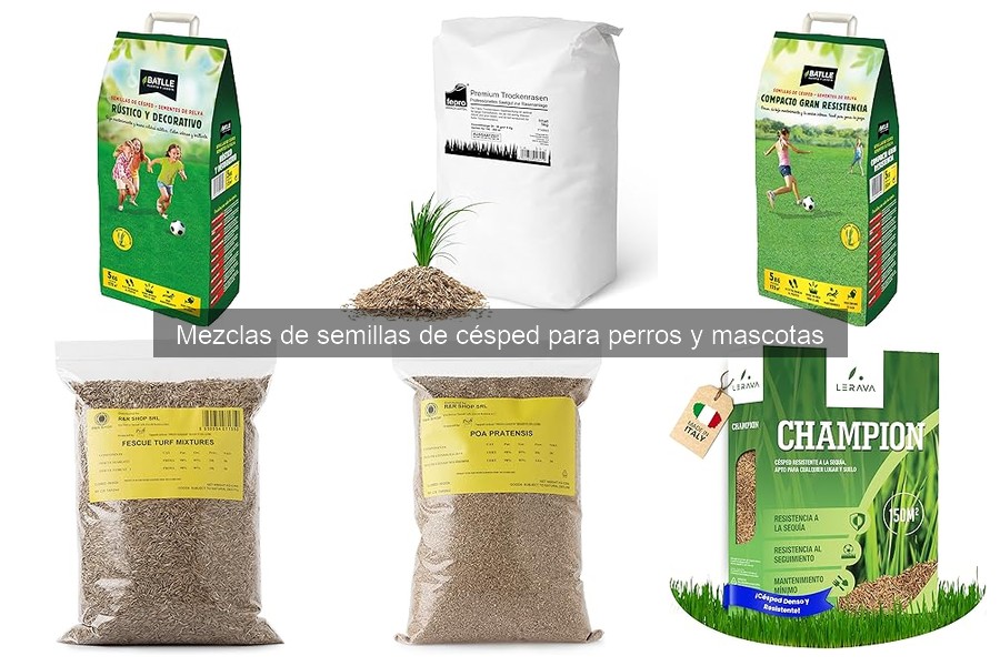 Testimonios sobre mezclas de semillas de césped para mascotas