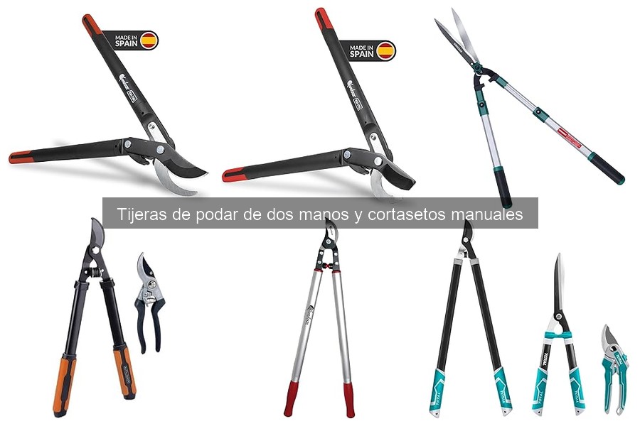 Tijeras de podar de dos manos baratas: ¿Dónde comprarlas?