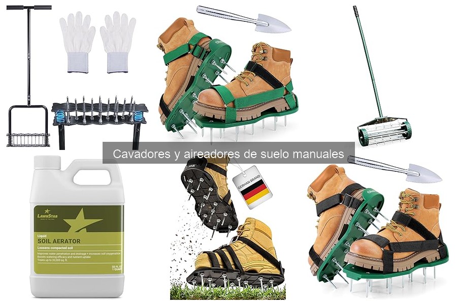 Tipos de aireadores de suelo manuales para tu jardín