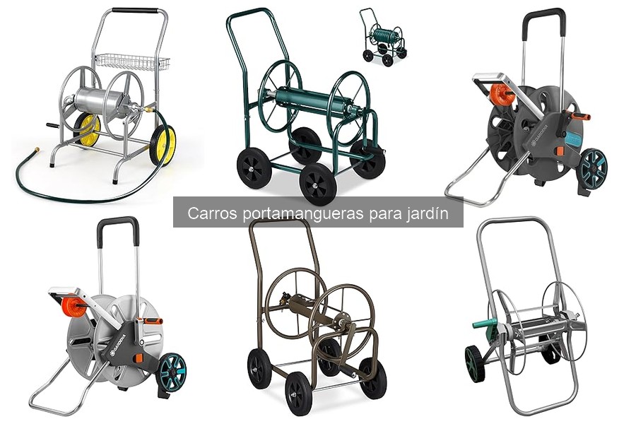 Tipos de carros portamangueras: características esenciales
