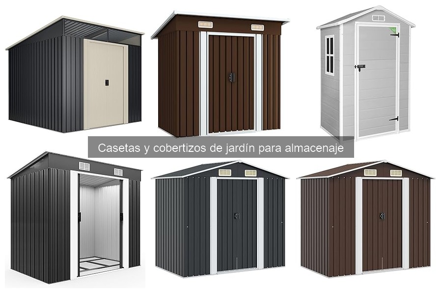 Tipos de Casetas y Cobertizos para Jardín: Guía Completa