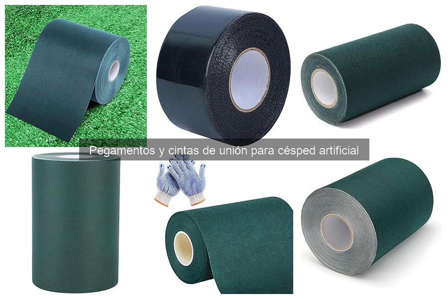 Tipos de cintas para unión de césped artificial: características y usos