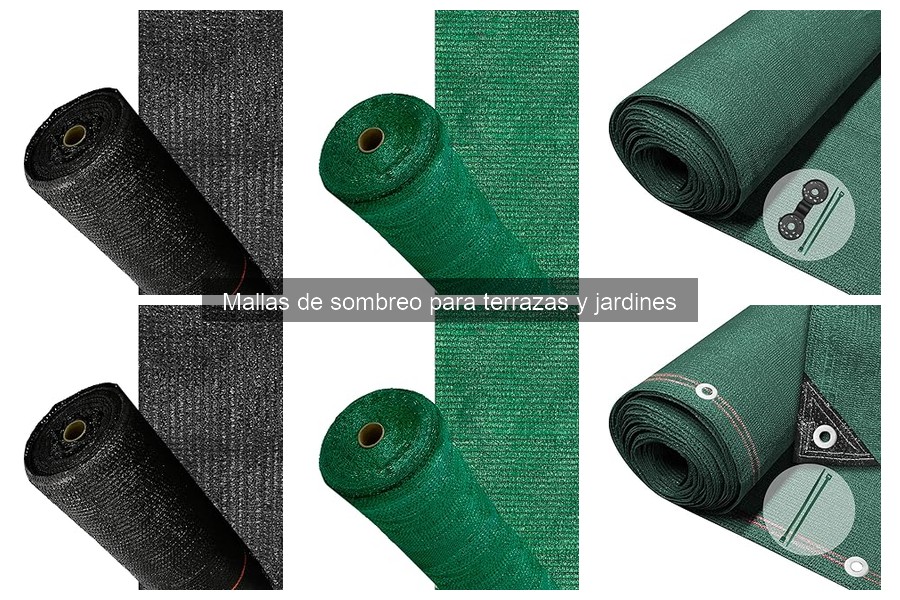 Tipos de mallas de sombreo y sus características esenciales