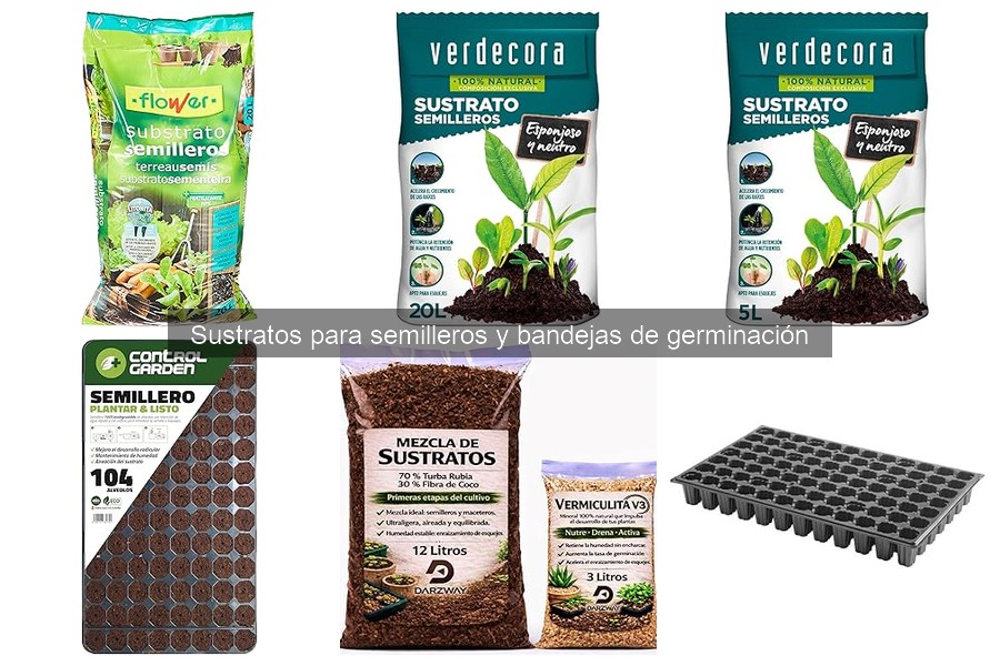 Tipos de sustratos para germinación de semillas