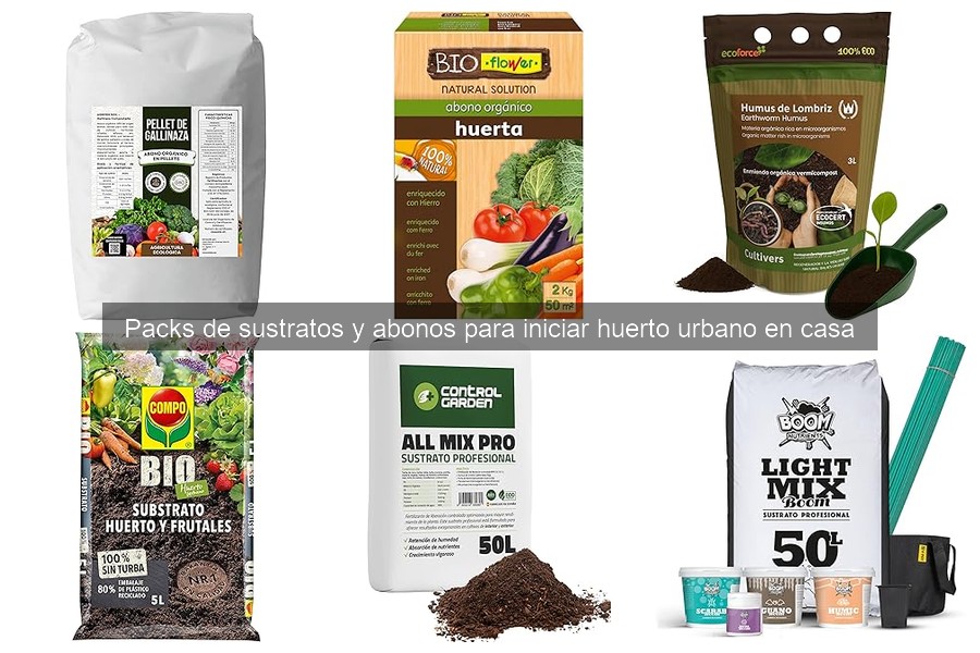 Tipos de Sustratos para Iniciar un Huerto Urbano