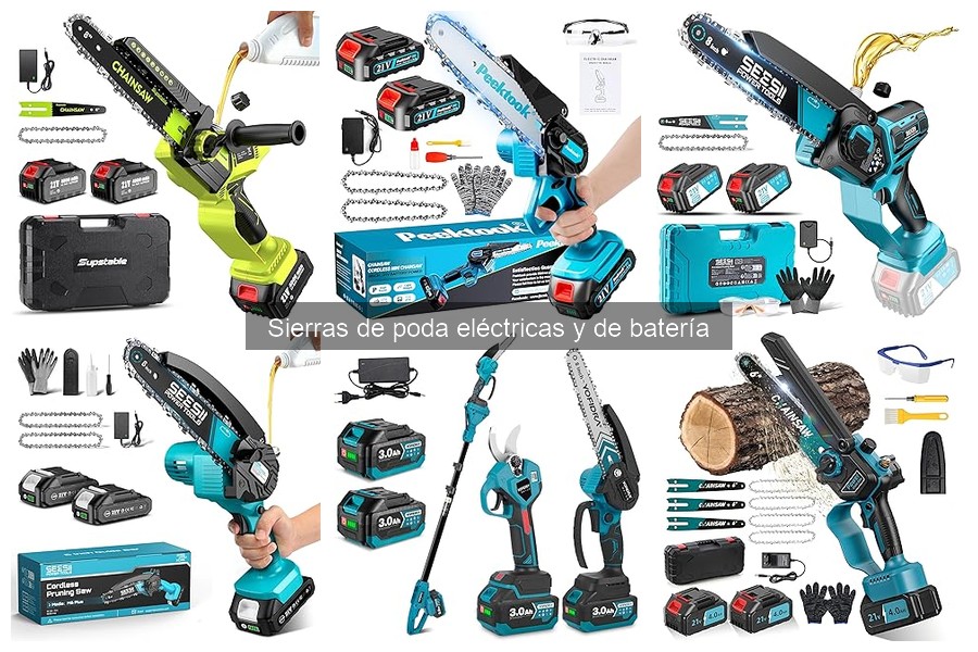 Tips para Podar Correctamente con Sierra Eléctrica