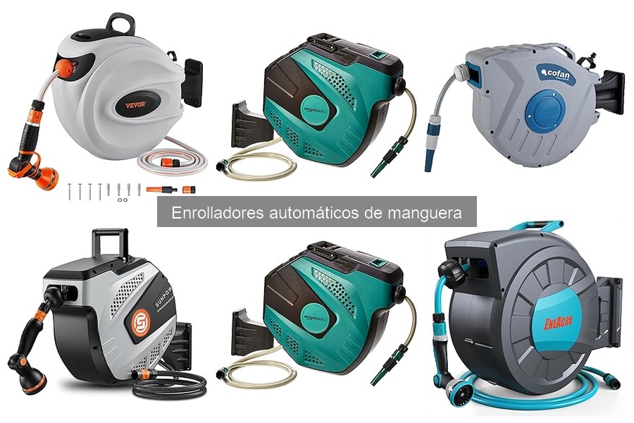 Ventajas de escoger un enrollador automático de manguera