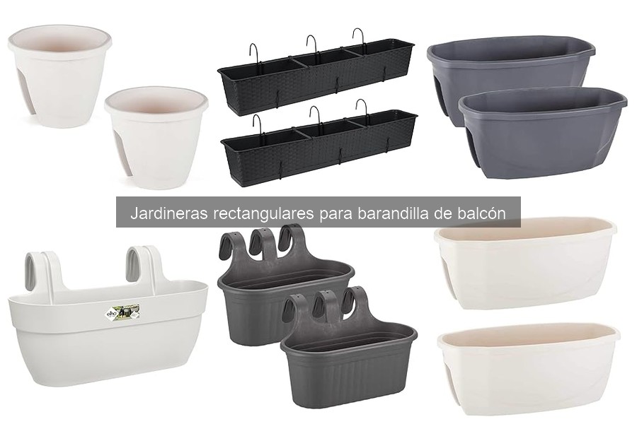 Ventajas de Jardineras Rectangulares en Balcones