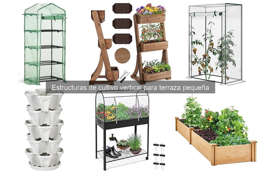 Ventajas de las estructuras de cultivo vertical en terrazas pequeñas