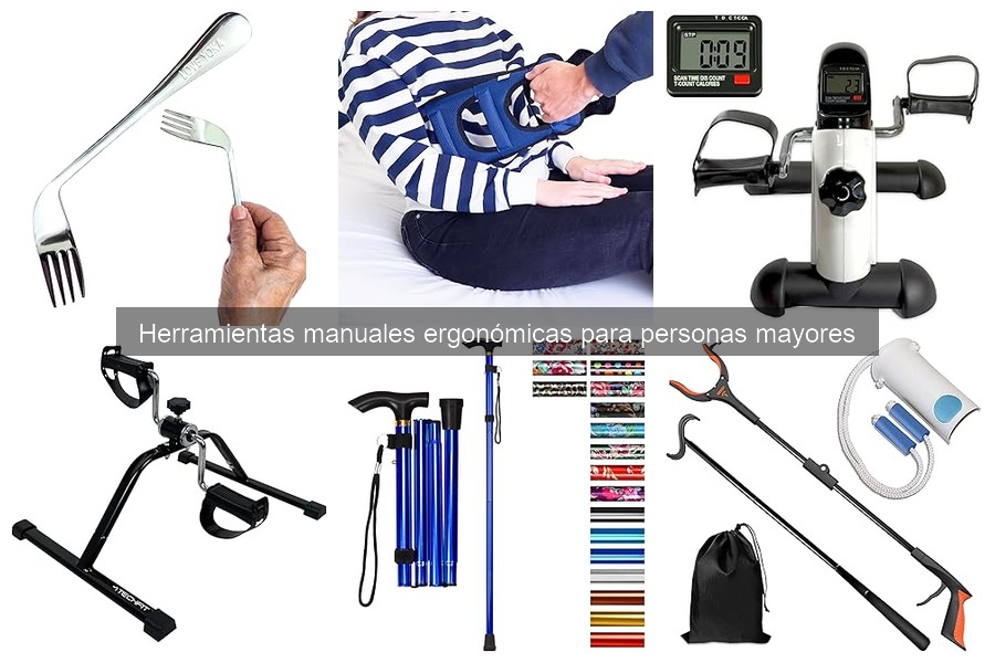 Ventajas de las herramientas manuales ergonómicas para mayores