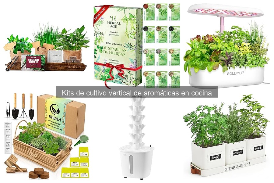 Ventajas de los Kits de Cultivo Vertical de Aromáticas