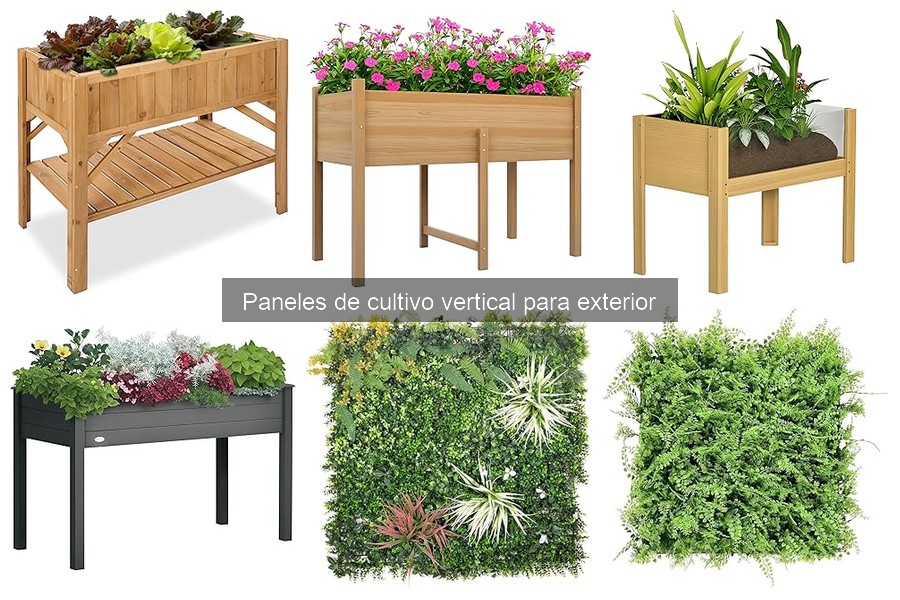 Ventajas de los paneles de cultivo vertical en jardines