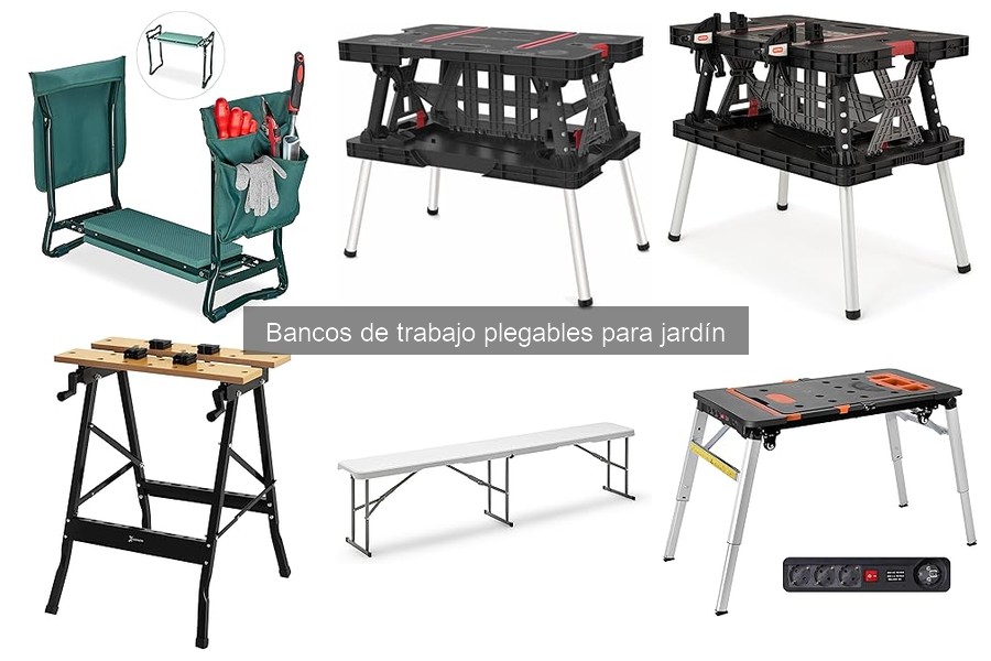 Ventajas de un banco de trabajo plegable en el jardín