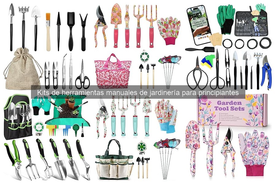 Ventajas de un kit de herramientas manuales en jardinería