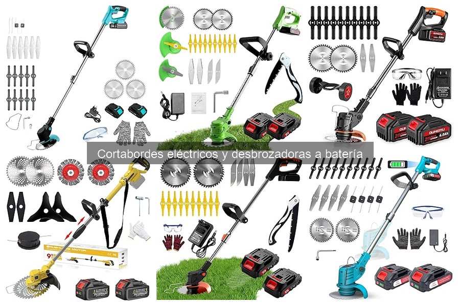 Ventajas de usar desbrozadoras a batería en jardinería