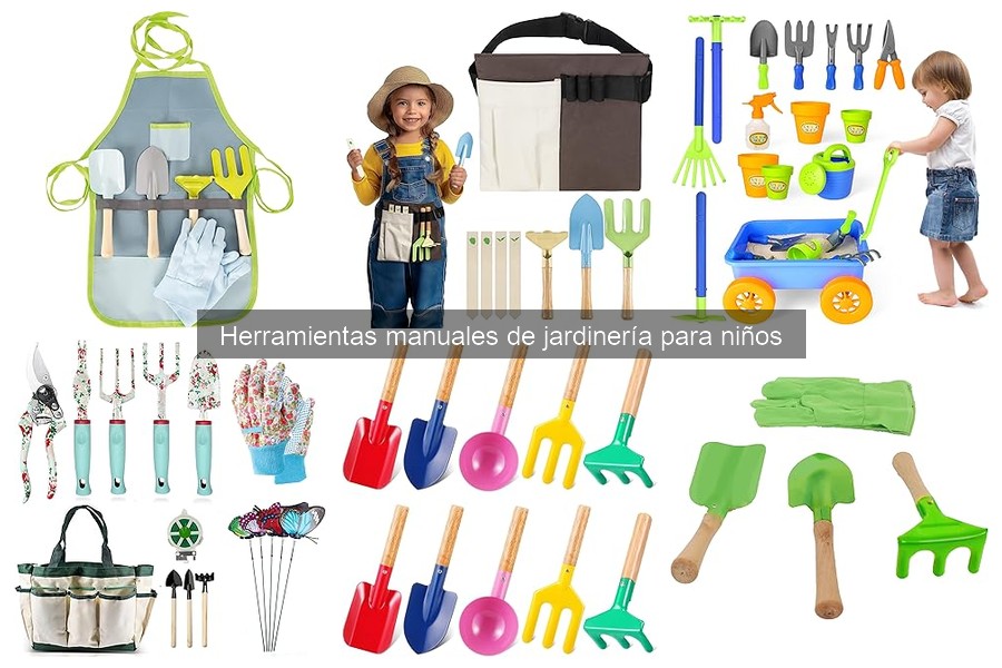 ** Ventajas de usar herramientas de jardinería en niños