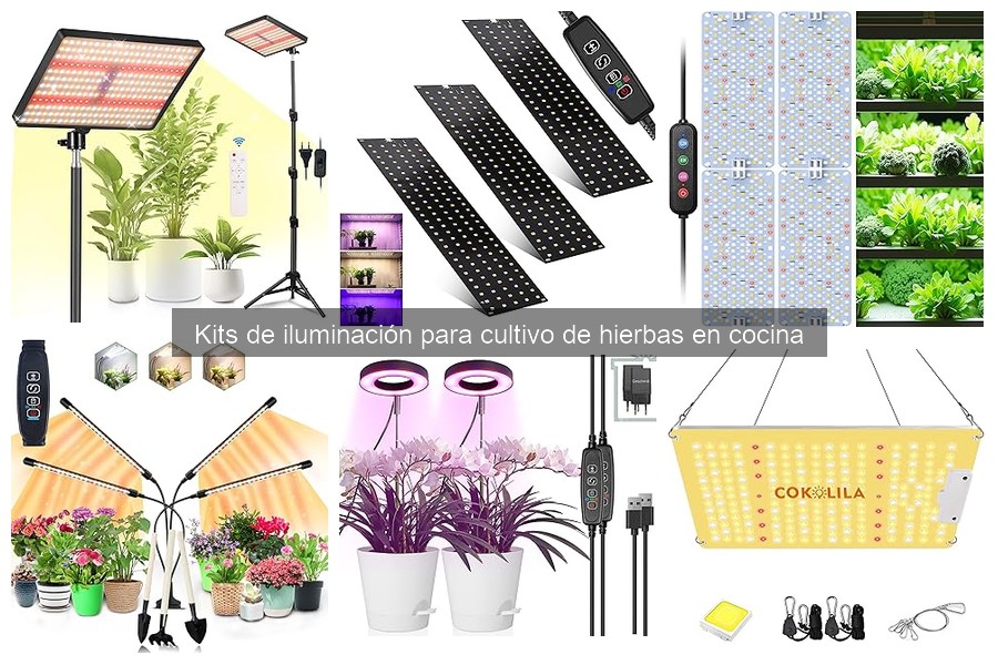 Ventajas de usar kits de iluminación para cultivo en interiores