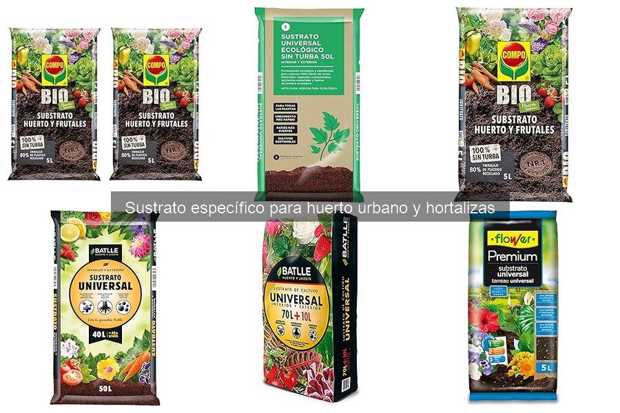 Ventajas de usar sustratos específicos para hortalizas