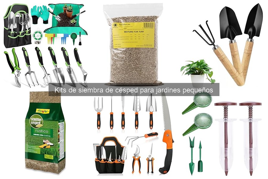 Ventajas de Usar un Kit de Siembra de Césped en Jardines Pequeños