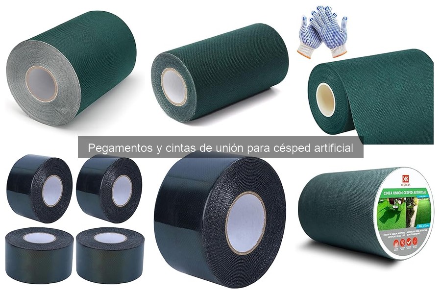 Ventajas del pegamento frente a la cinta para césped artificial