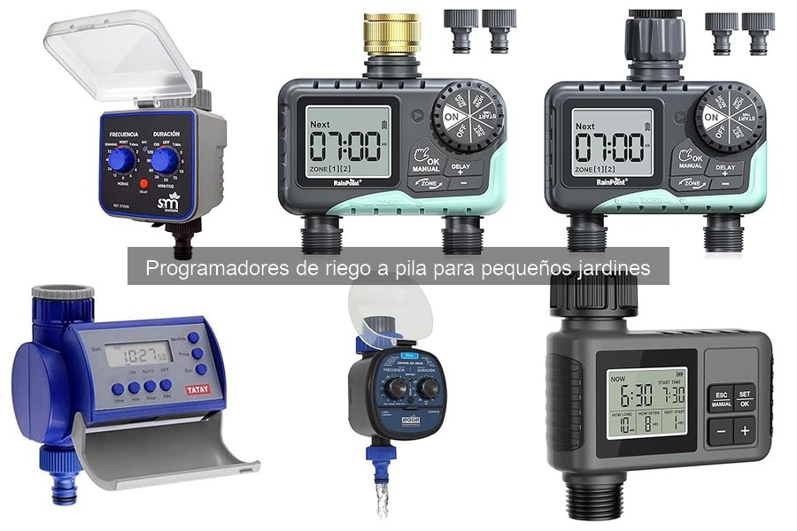 Ventajas del Programador de Riego a Pilas para Jardines Pequeños