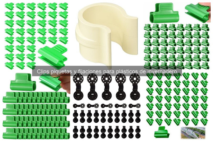 Ventajas y desventajas de clips para plásticos de invernadero