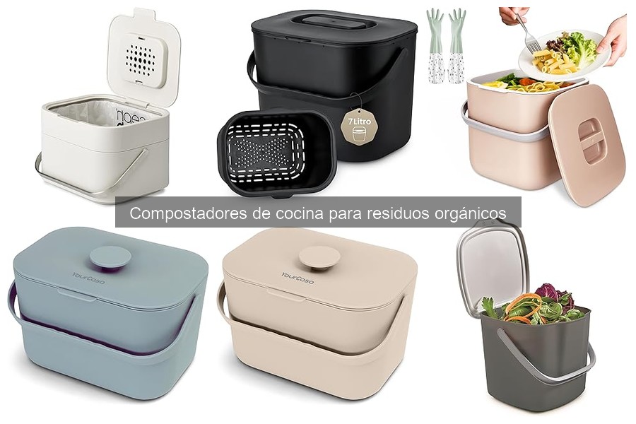 Ventajas y desventajas de compostadores de cocina