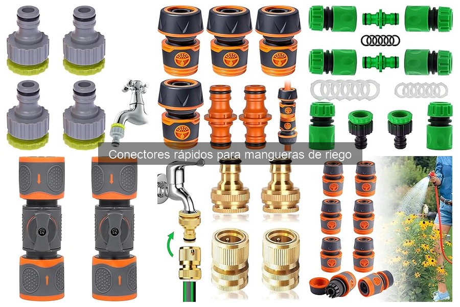 Ventajas y desventajas de conectores rápidos para riego