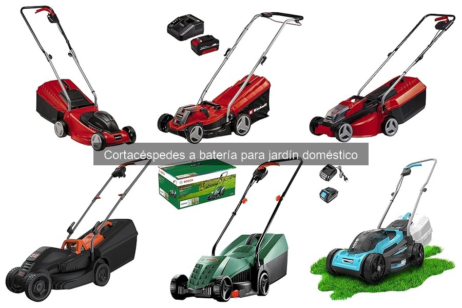 Ventajas y Desventajas de Cortacéspedes a Batería