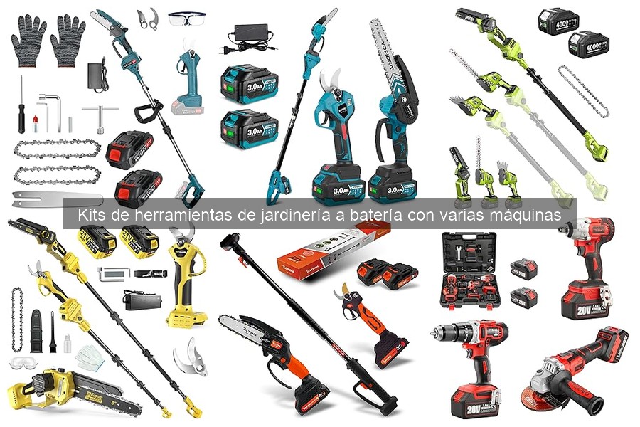 Ventajas y desventajas de herramientas de jardinería a batería