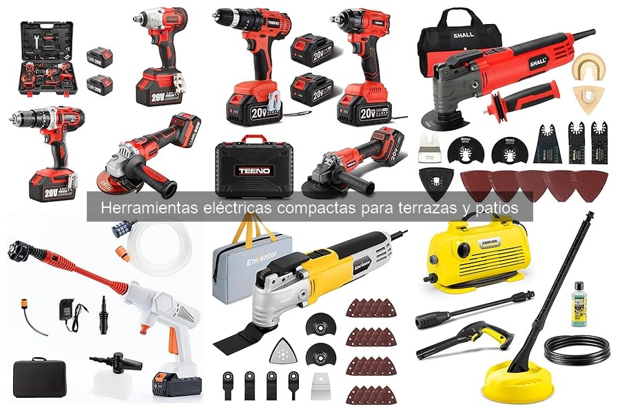 Ventajas y desventajas de herramientas eléctricas compactas en jardines