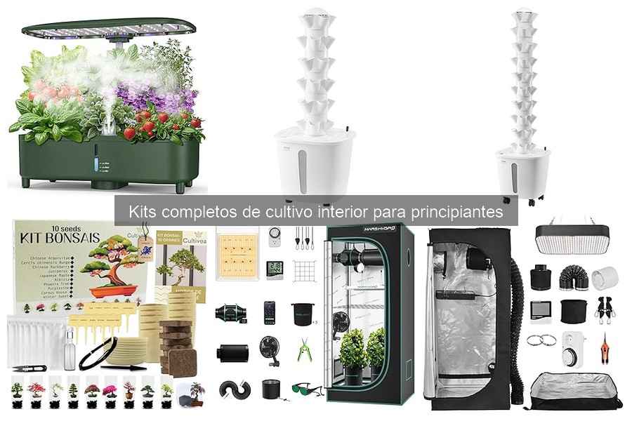 Ventajas y desventajas de kits de cultivo interior para principiantes