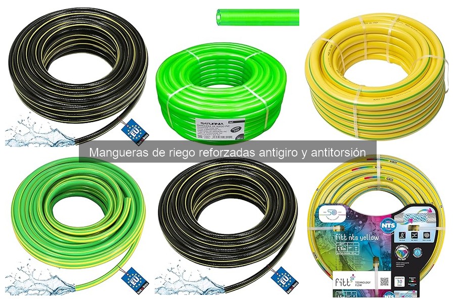 Ventajas y desventajas de las mangueras de riego reforzadas