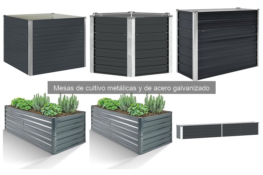 Ventajas y Desventajas de las Mesas de Cultivo de Acero Galvanizado
