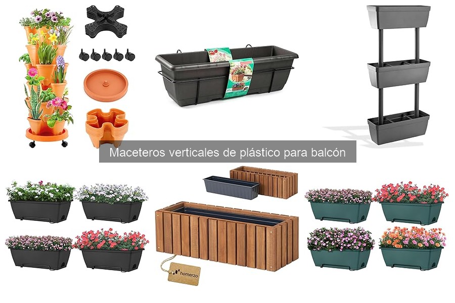 Ventajas y desventajas de los maceteros verticales de plástico
