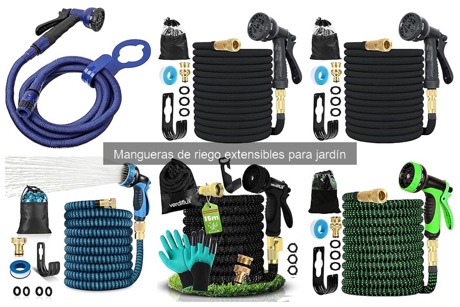 Ventajas y desventajas de mangueras de riego extensibles