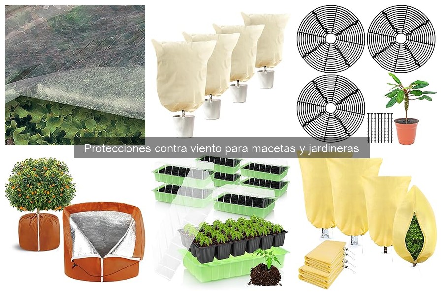 ** Ventajas y Desventajas de Protecciones Contra Viento en Jardineras