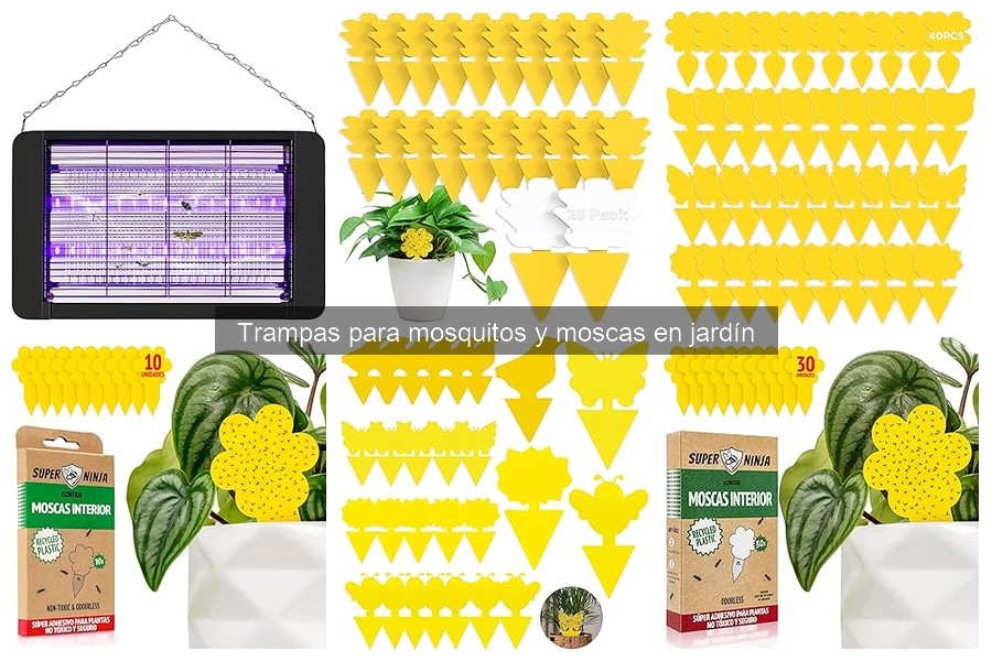 Ventajas y desventajas de trampas para mosquitos y moscas