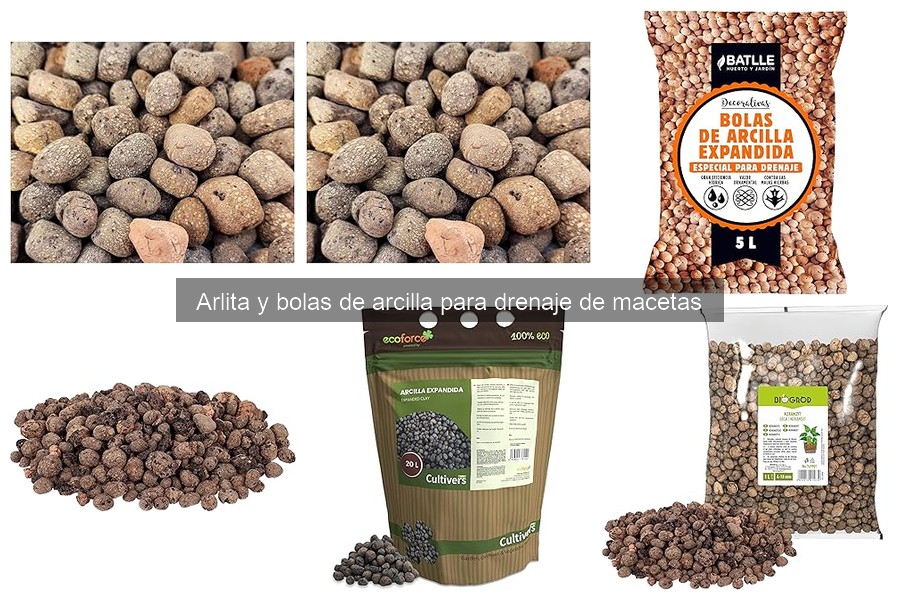 Ventajas y desventajas de usar bolas de arcilla en macetas