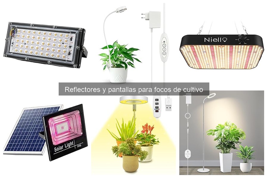 Ventajas y desventajas de usar reflectores en cultivos